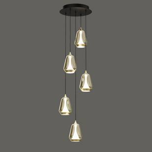 Подвес DELIGHT COLLECTION MD24001011 MD24001011-5A brass/champagne