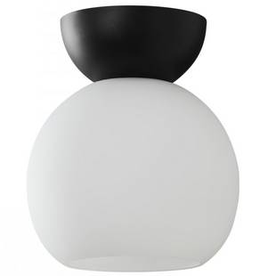 Светильник потолочный ILAMP MONO C6079-1 BK+WH