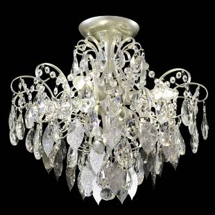 Люстра потолочная CRYSTAL LUX ESMIRALDA ESMIRALDA PL4 SILVER