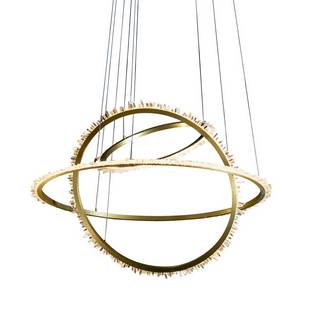 Подвес DELIGHT COLLECTION QUARTZ HALO MD20020154-3A satin gold