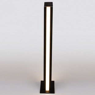Светильник уличный столб низкий ELEKTROSTANDARD FLAT 1538 TECHNO LED черный a053316