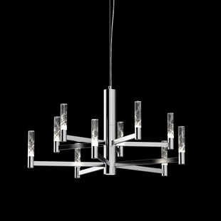Люстра подвесная DELIGHT COLLECTION MD2051 MD2051-10A chrome