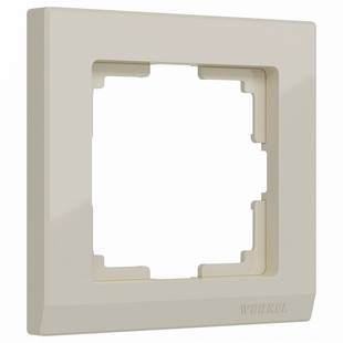 Рамка 1-пост, STARK, слоновая кость, W0011803, WERKEL