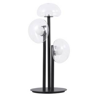 Настольная лампа CRYSTAL LUX BOSQUE LG3 BLACK/TRANSPARENT