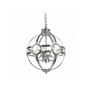 Люстра подвесная DELIGHT COLLECTION HAGERTY KG0516P-3 nickel