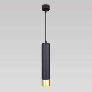 Подвес EUROSVET DLN106/DLN107 DLN107 GU10 черный/золото
