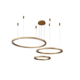 Подвес CRYSTAL LUX FORTUNA FORTUNA SP158W LED D400+600+800 GOLD