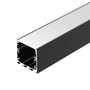 Профиль для ленты LED накладной LINE-S 35x35мм без рассеивателя (2,5м) 53424 ARLIGHT