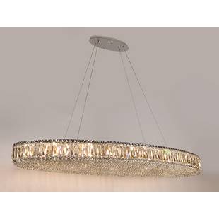 Люстра подвесная NEWPORT VALENCIA 8458+14/S chrome