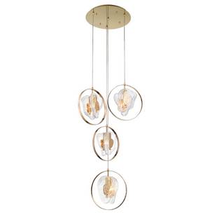 Подвес DELIGHT COLLECTION COWLEY P60669-4 gold/clear