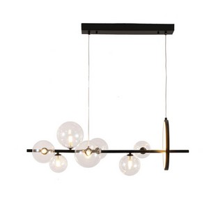 Подвес DELIGHT COLLECTION ART DECO BUBBLE KG1233P-7 black/clear