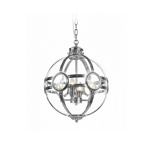 Люстра подвесная DELIGHT COLLECTION HAGERTY KG0516P-3 nickel