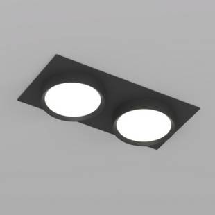 Светильник встраиваемый DENKIRS FLAT DK2092-BK