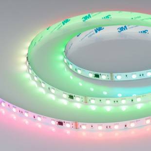 Лента LED DMX-B60 14 W/m 24V IP20 5060/60 K 10mm (5м) 39183 ARLIGHT