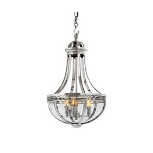 Люстра подвесная DELIGHT COLLECTION CAPITOL KM0287P-4 nickel