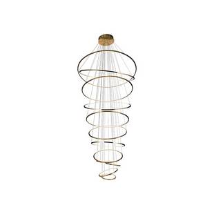Люстра-каскад NEWPORT LOREN 15211N/S brass