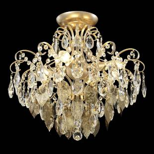 Люстра потолочная CRYSTAL LUX ESMIRALDA ESMIRALDA PL4 GOLD
