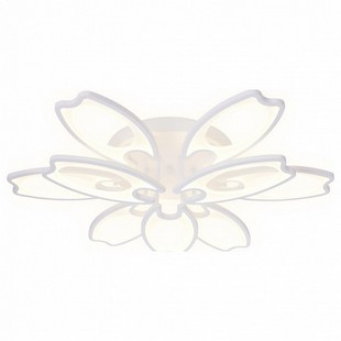 Люстра потолочная AMBRELLA LIGHT ORIGINAL 4 FA579/6+3 WH белый 162W 700*640*120 (ПДУ РАДИО 2.4G)