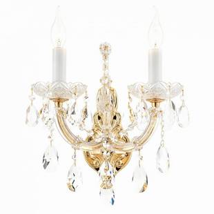 Бра ILAMP DIAMOND W6071-2 GD+CL