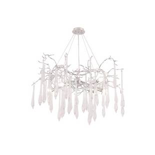 Люстра подвесная CRYSTAL LUX REINA REINA SP8 D1000 SILVER PATINA