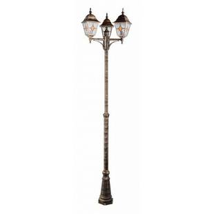 Светильник уличный столб высокий ARTE LAMP MADRID A1542PA-3BN