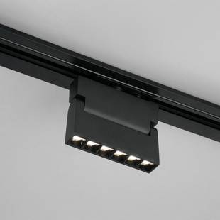 Трековый светильник ELEKTROSTANDARD GARDA Garda Черный 10W 4200K (85017/01) однофазный