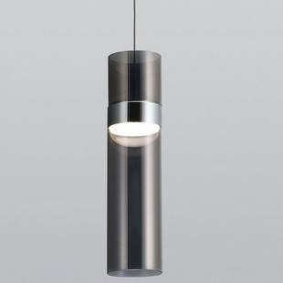 Подвес EUROSVET LUMEN 50244/1 LED хром/дымчатый
