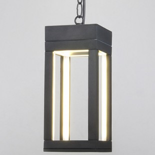 Светильник уличный подвесной ELEKTROSTANDARD FRAME 1528 TECHNO LED серый a051858