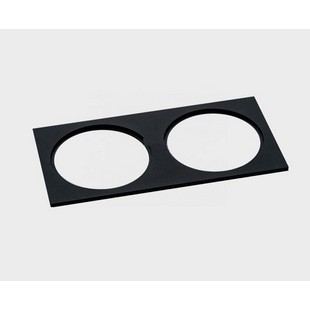 Рамка ITALLINE IT06 IT06-6016 black FR2