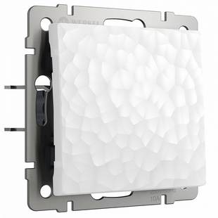 Выключатель 1-кл, HAMMER, белый, W1210001, WERKEL