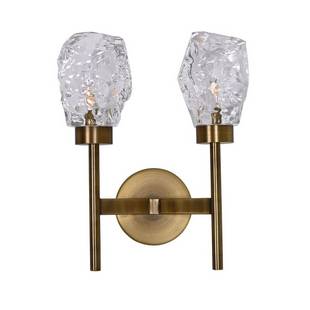 Бра DELIGHT COLLECTION BRCH9162 BRWL7071-02 antique brass