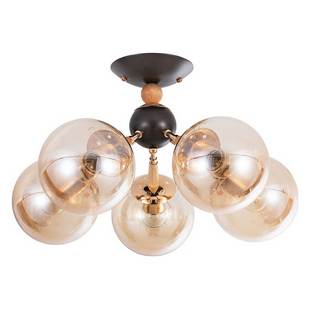 Люстра потолочная ARTE LAMP BOSTON A4485PL-5BK