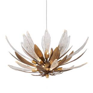 Люстра подвесная DELIGHT COLLECTION RP168416 RP168416-19 bronze/clear