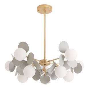 Люстра подвесная ARTE LAMP PEACOCK A1369SP-10GY
