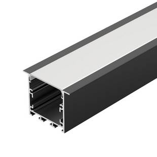 Профиль для ленты LED врезной LINIA-S 46x36мм без рассеивателя (3м) 55443 ARLIGHT