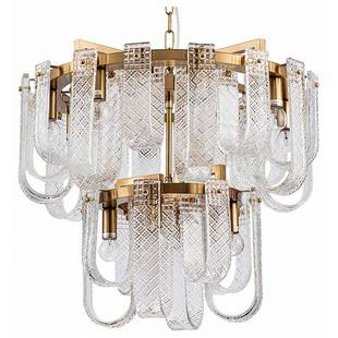 Люстра подвесная INDIGO BRINA 12027/12P Brass