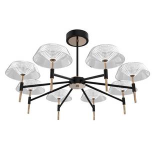 Люстра подвесная DELIGHT COLLECTION MD21001018 MD21001018-8A black/gold