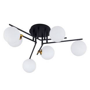 Люстра потолочная ARTE LAMP GEMINI A2243PL-6BK