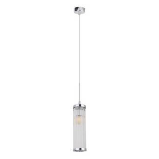 Подвес CRYSTAL LUX TADEO Tadeo SP1 D100 Chrome/Transparente