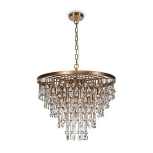 Люстра подвесная MAYTONI LINN MOD091PL-09G