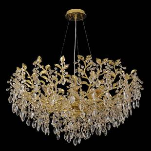 Люстра подвесная CRYSTAL LUX EDEN EDEN SP10 GOLD