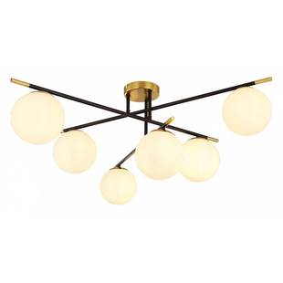 Люстра потолочная ARTE LAMP ALCOR A2224PL-6BK