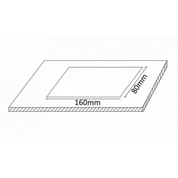 Светильник встраиваемый CRYSTAL LUX CLT 001С CLT 001С2 BL