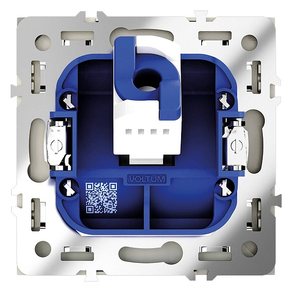 Розетка  RJ45, S70, Сталь, VLS060105, VOLTUM