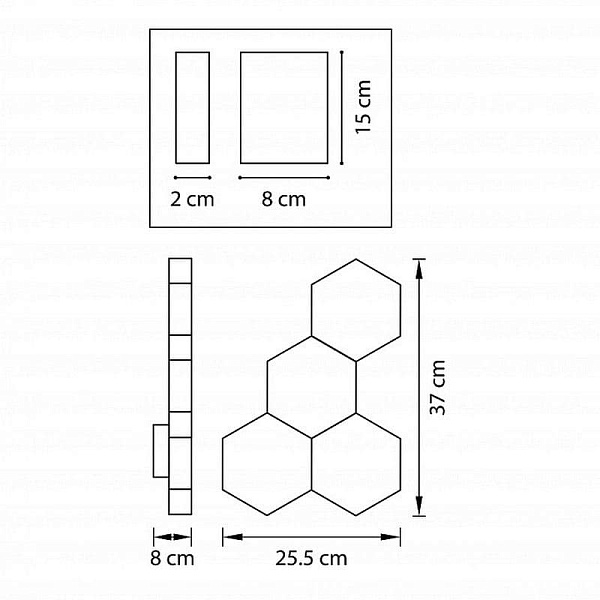 Бра LIGHTSTAR FAVO LED 750641