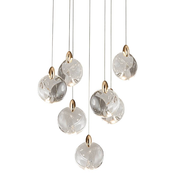 Подвес DELIGHT COLLECTION OD2440 OD2440-7 gold/clear