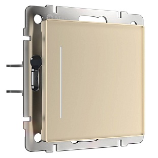 Выключатель сенсорный 1-кл, c Wi-Fi, шампань, W4513011, WERKEL