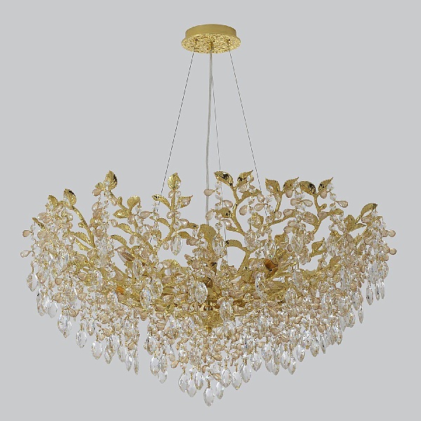 Люстра подвесная CRYSTAL LUX EDEN EDEN SP10 GOLD