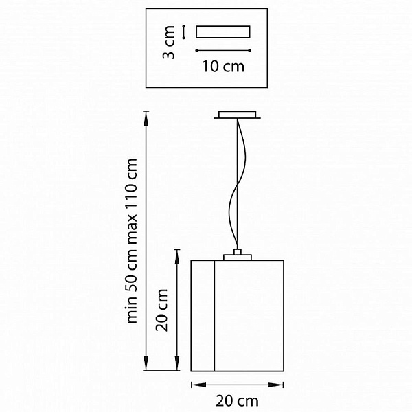 Подвес LIGHTSTAR NUBI 802117