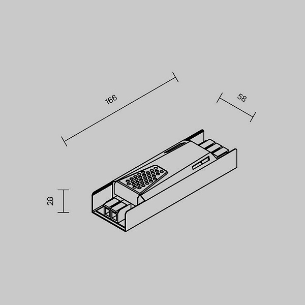 Блок питания MAYTONI LED STRIP 24V 150W IP20 821007